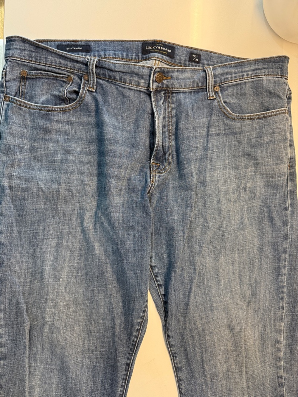 Lucky Brand Light Blue Straight Leg Jeans